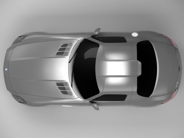 MERCEDES SLS AMG std mat 3D model_5