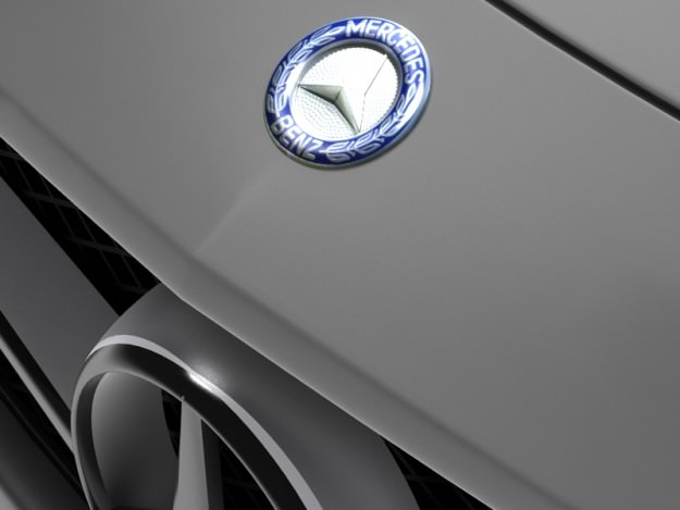 MERCEDES SLS AMG std mat 3D model_8