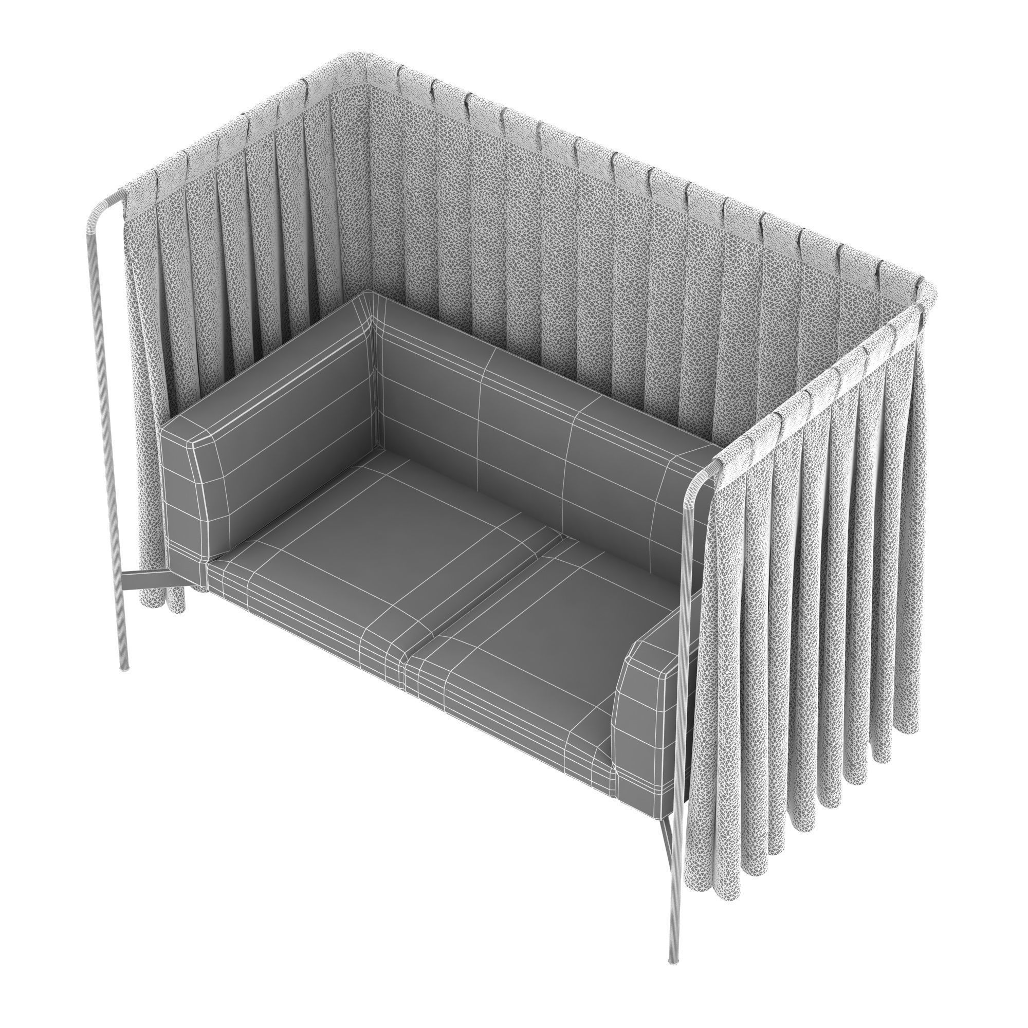 Snowsofa by Caimi Brevetti 3D model_10