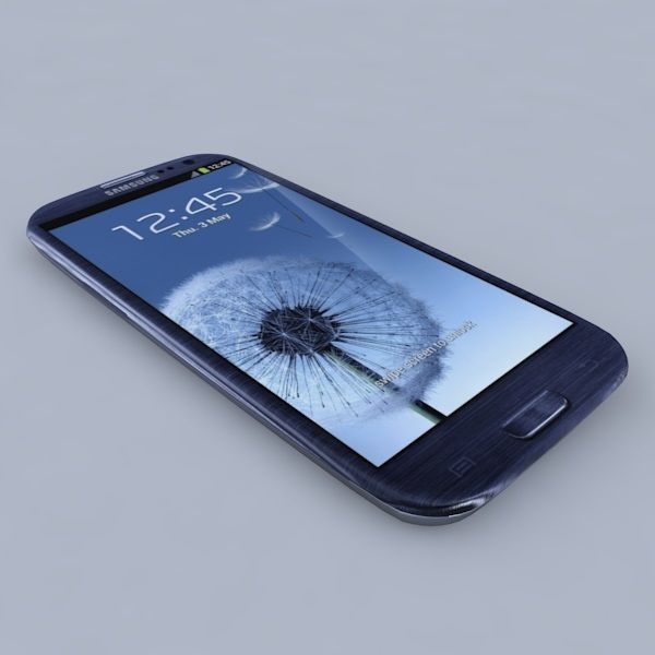 Samsung I9305 Galaxy S III 3D model_1