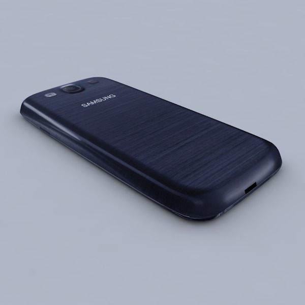 Samsung I9305 Galaxy S III 3D model_4