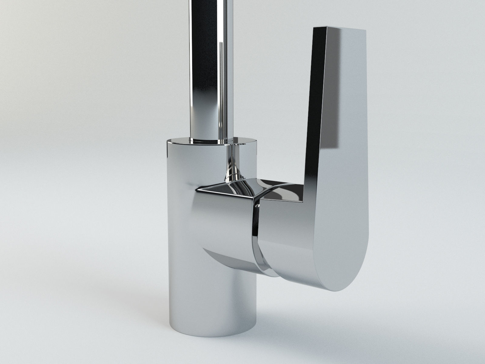Deca Level Kitchen Faucet 3D model_6