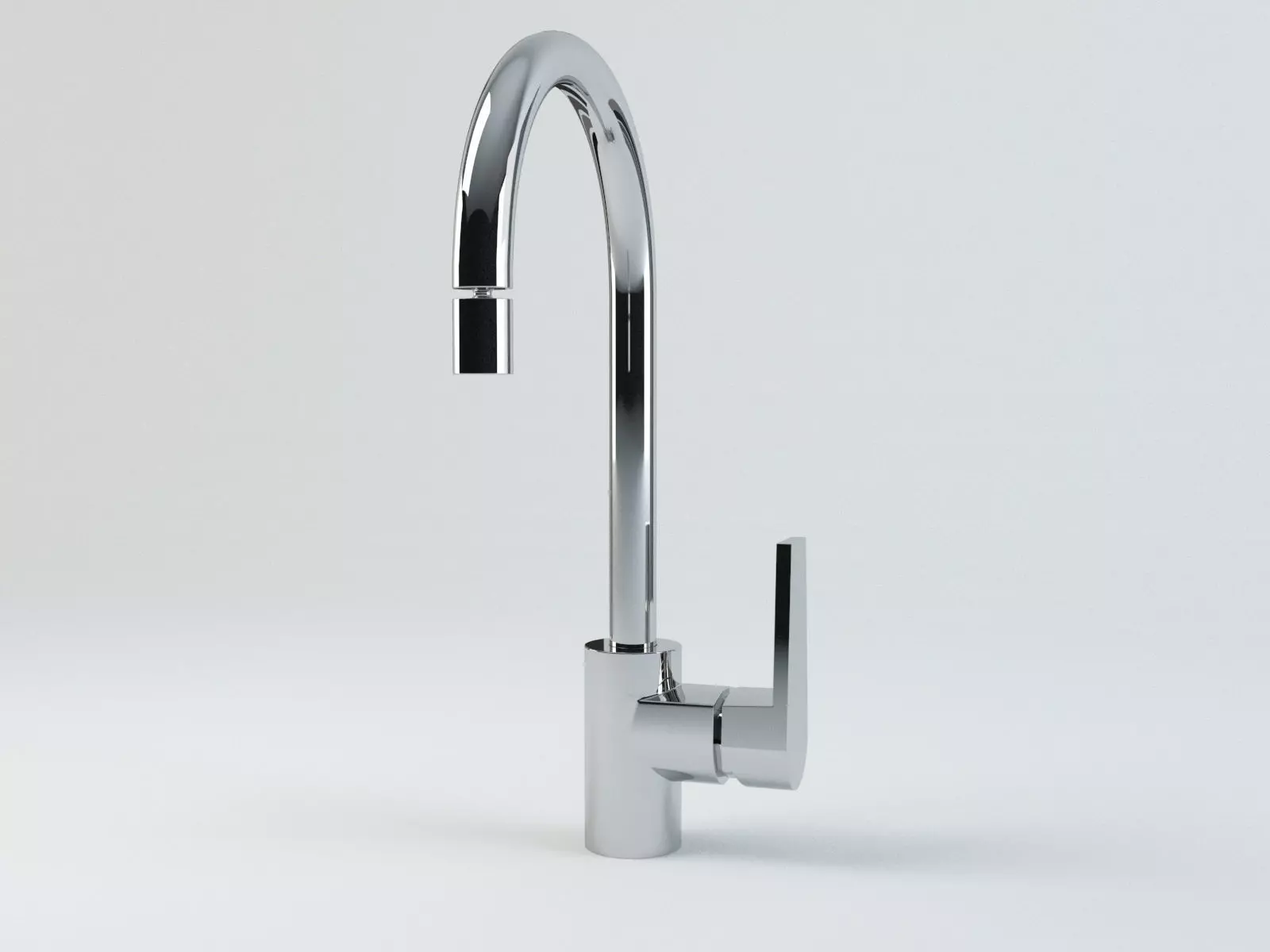 Deca Level Kitchen Faucet 3D model_0