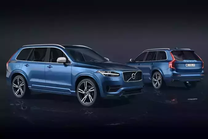 Volvo xc90 3D model