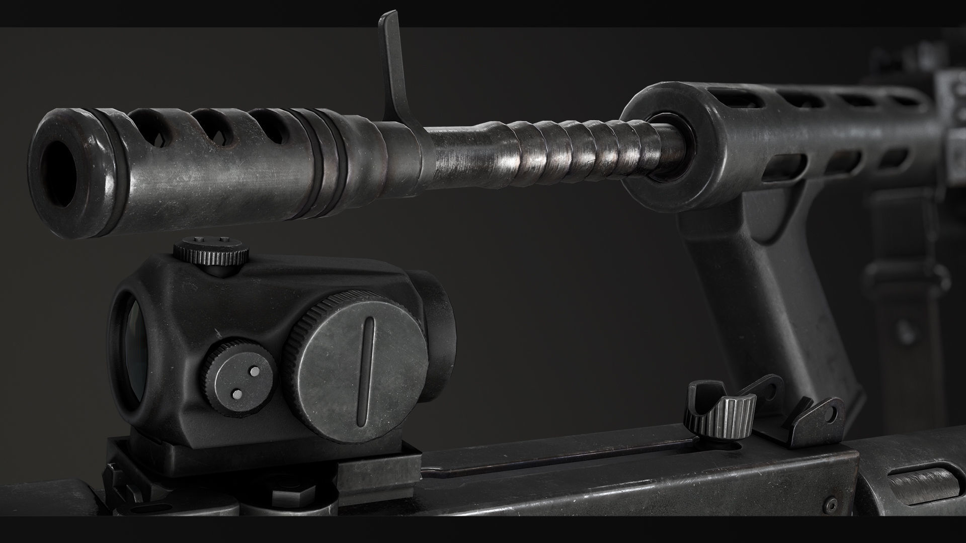 PBR MAC-10 Pack 3D Model Collection_13