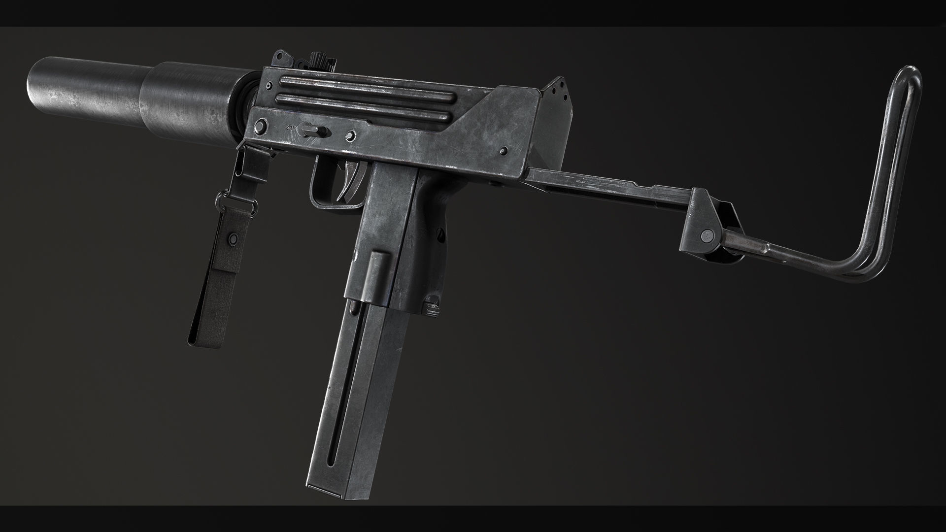 PBR MAC-10 Pack 3D Model Collection_16