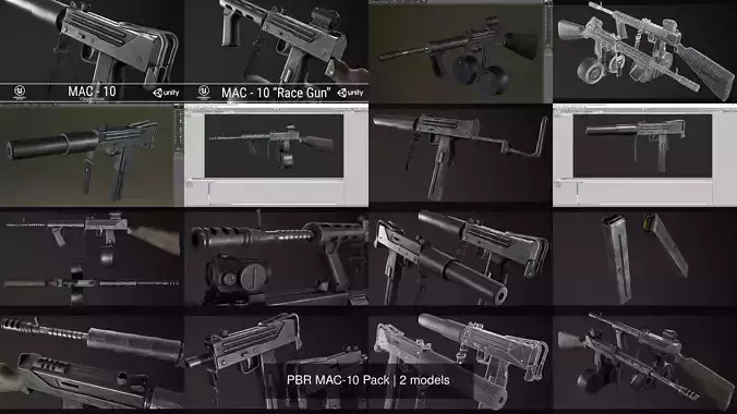 PBR MAC-10 Pack