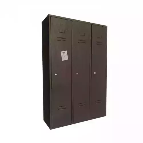 Locker No 3 3D model