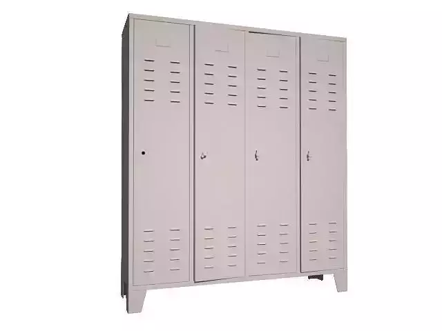 locker no 4 3D model