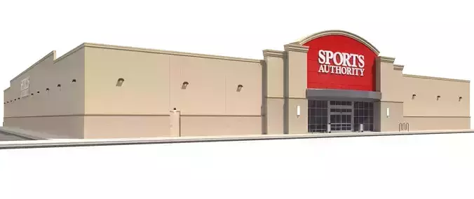 Retail-055 Sports Authority 3D model