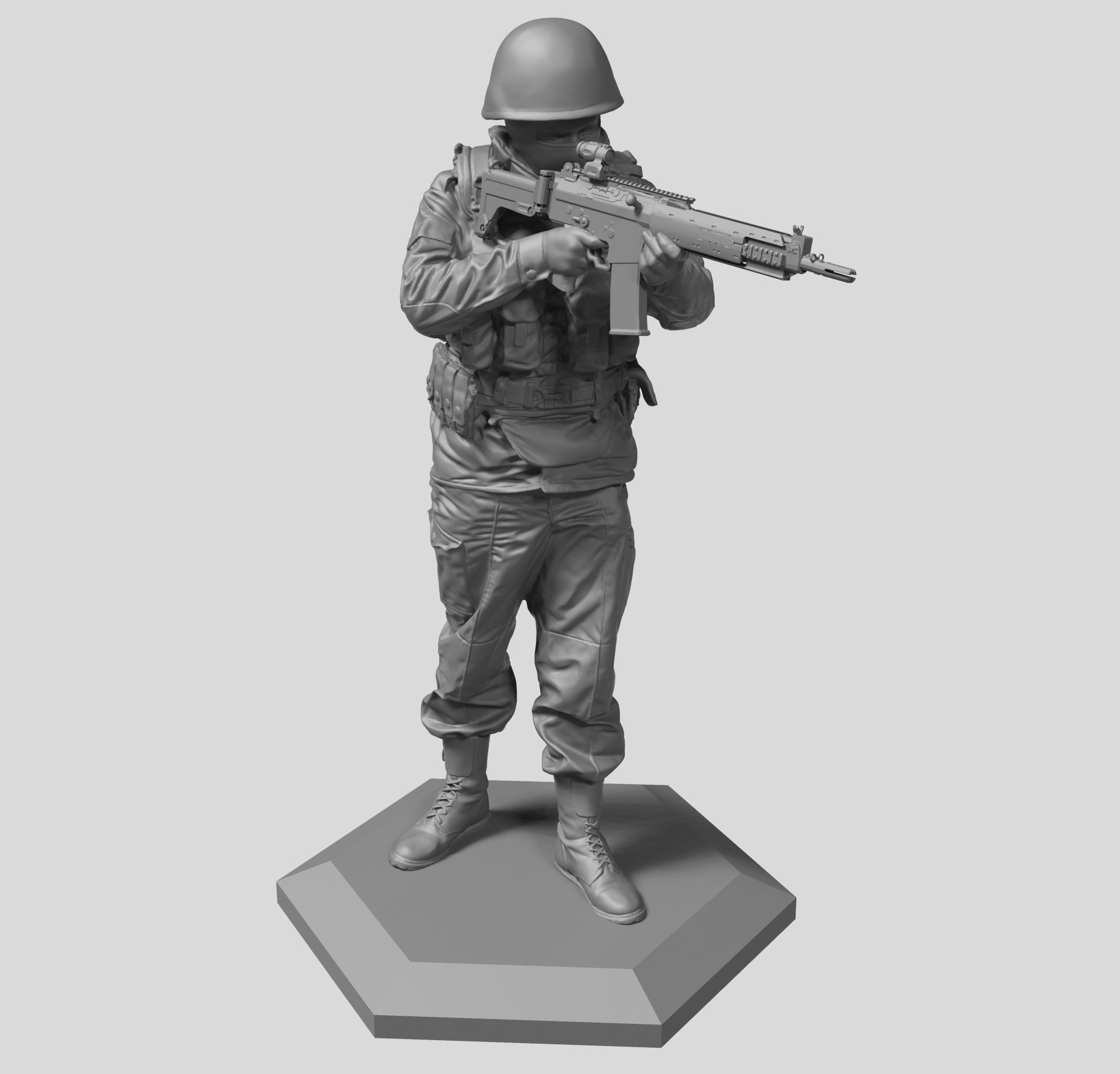 Army 52-120mm  3D Model Collection_14