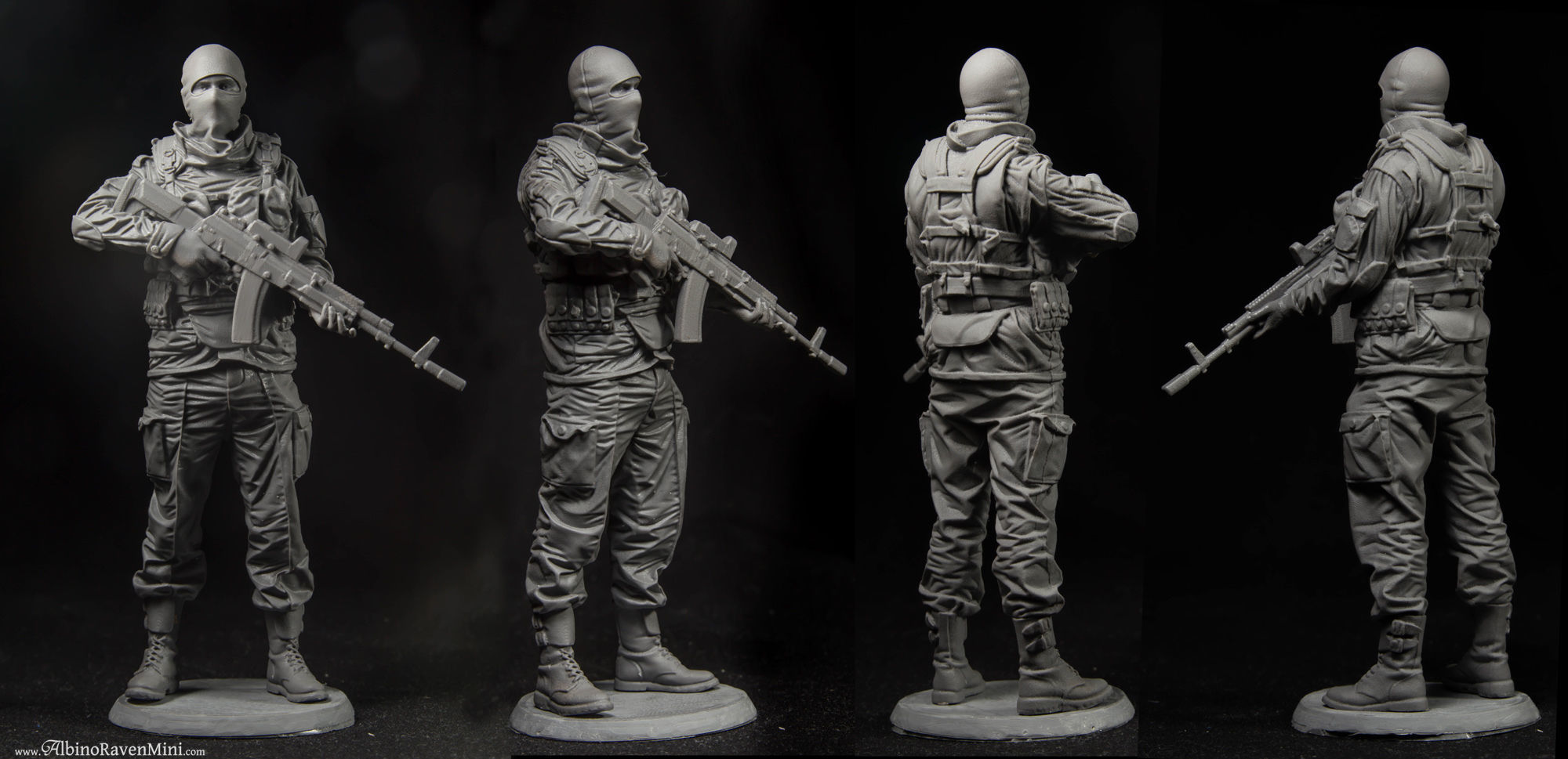 Army 52-120mm  3D Model Collection_5