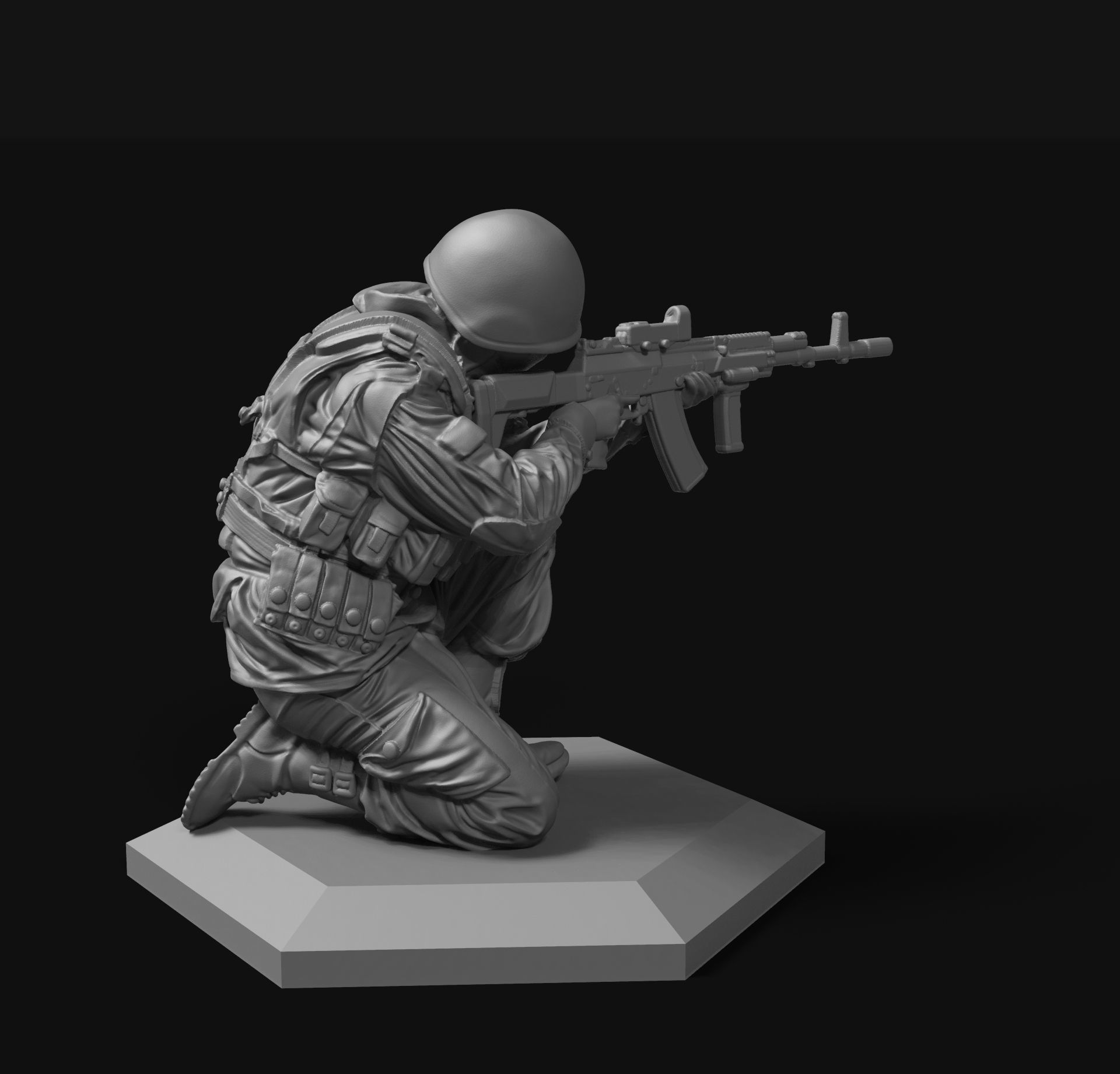 Army 52-120mm  3D Model Collection_8