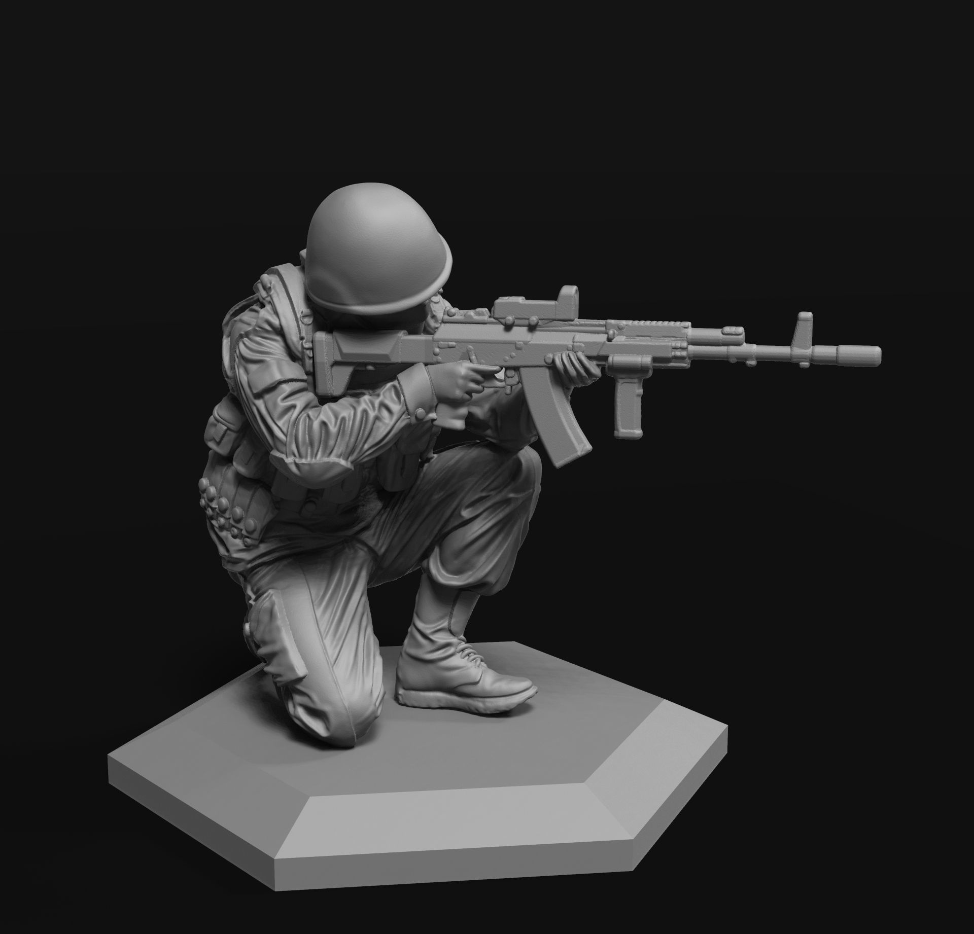Army 52-120mm  3D Model Collection_11