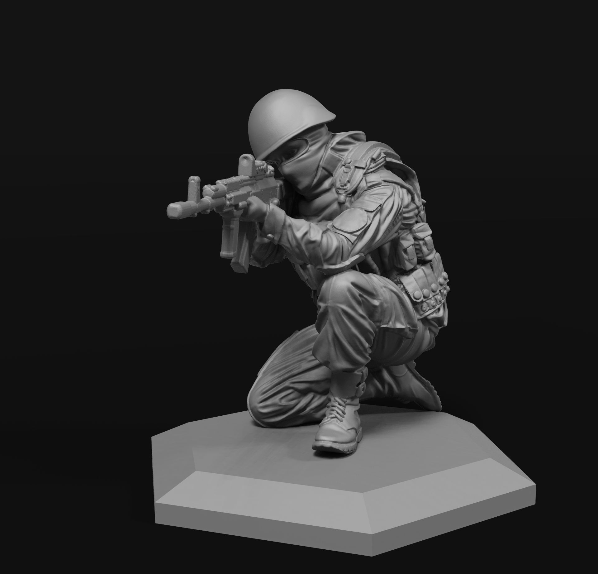 Army 52-120mm  3D Model Collection_10