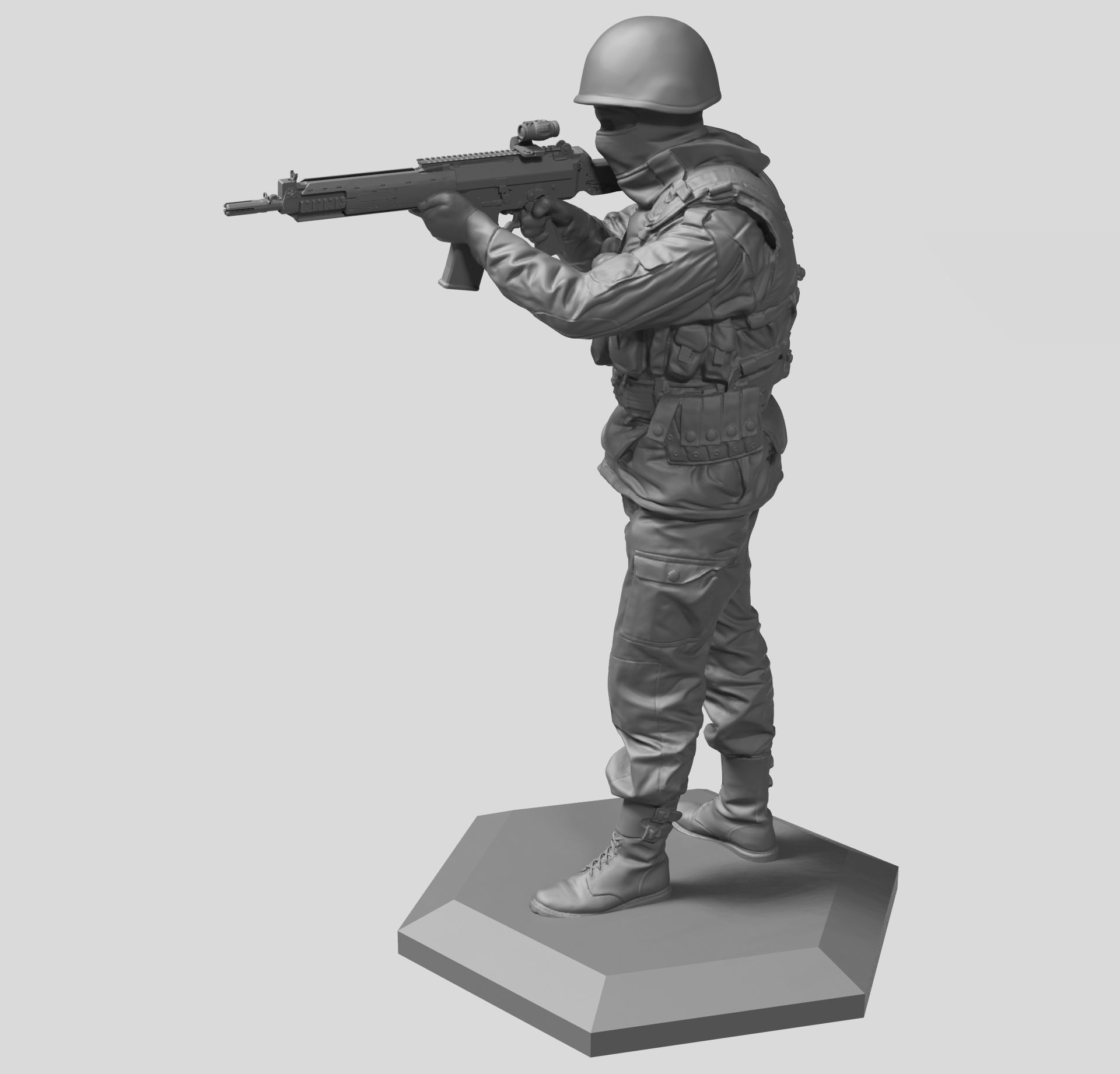 Army 52-120mm  3D Model Collection_12
