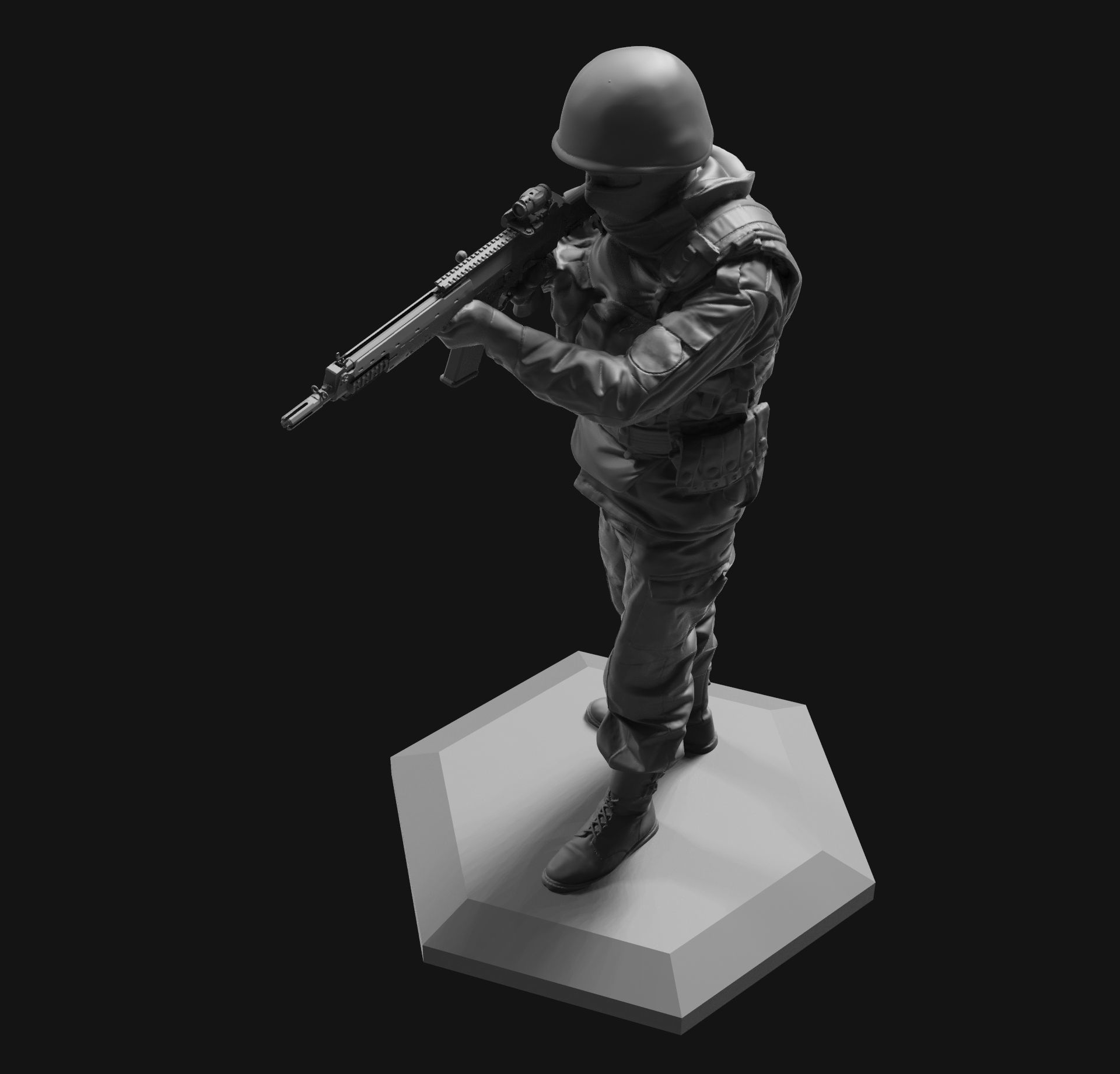 Army 52-120mm  3D Model Collection_18