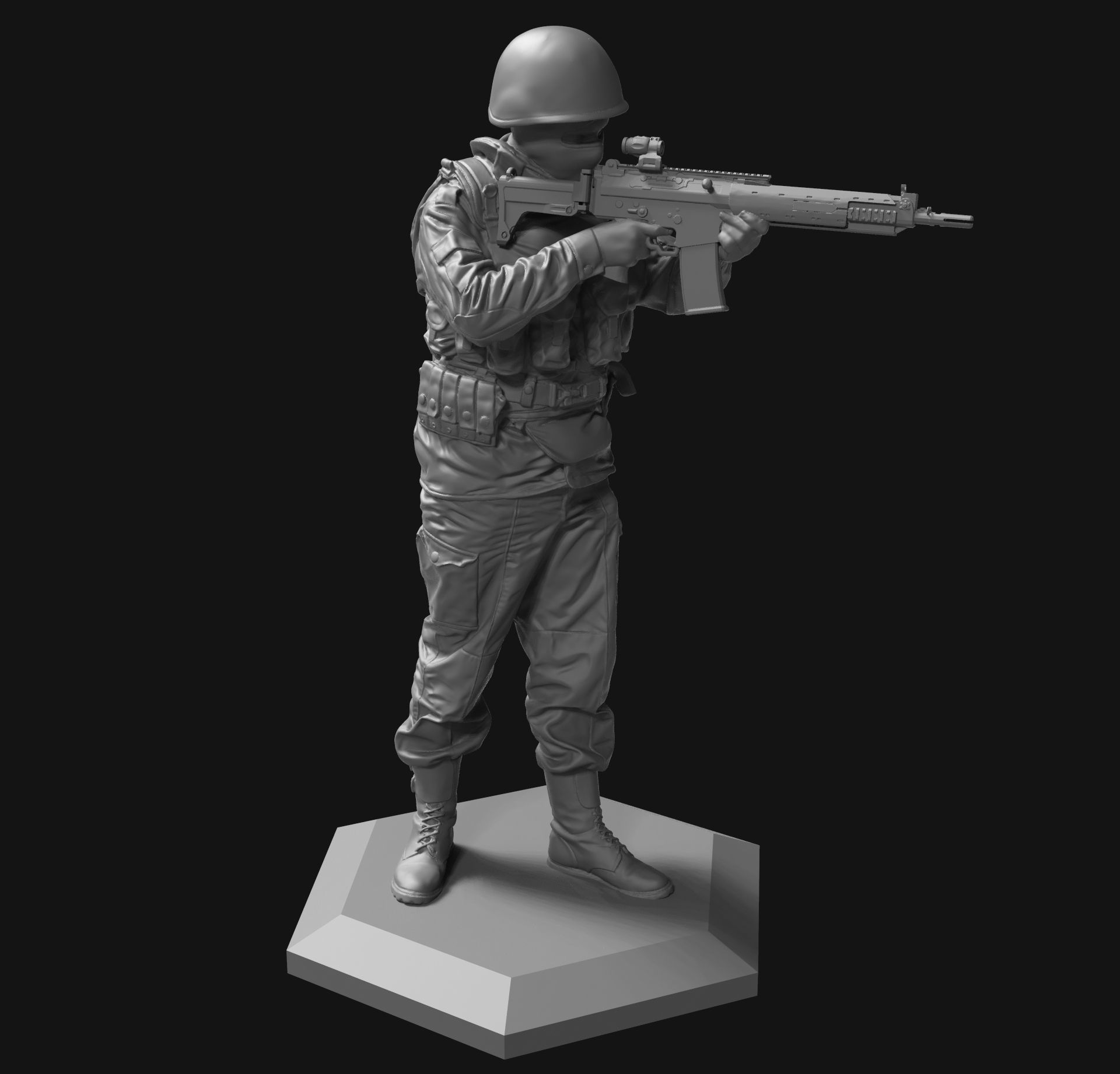 Army 52-120mm  3D Model Collection_13