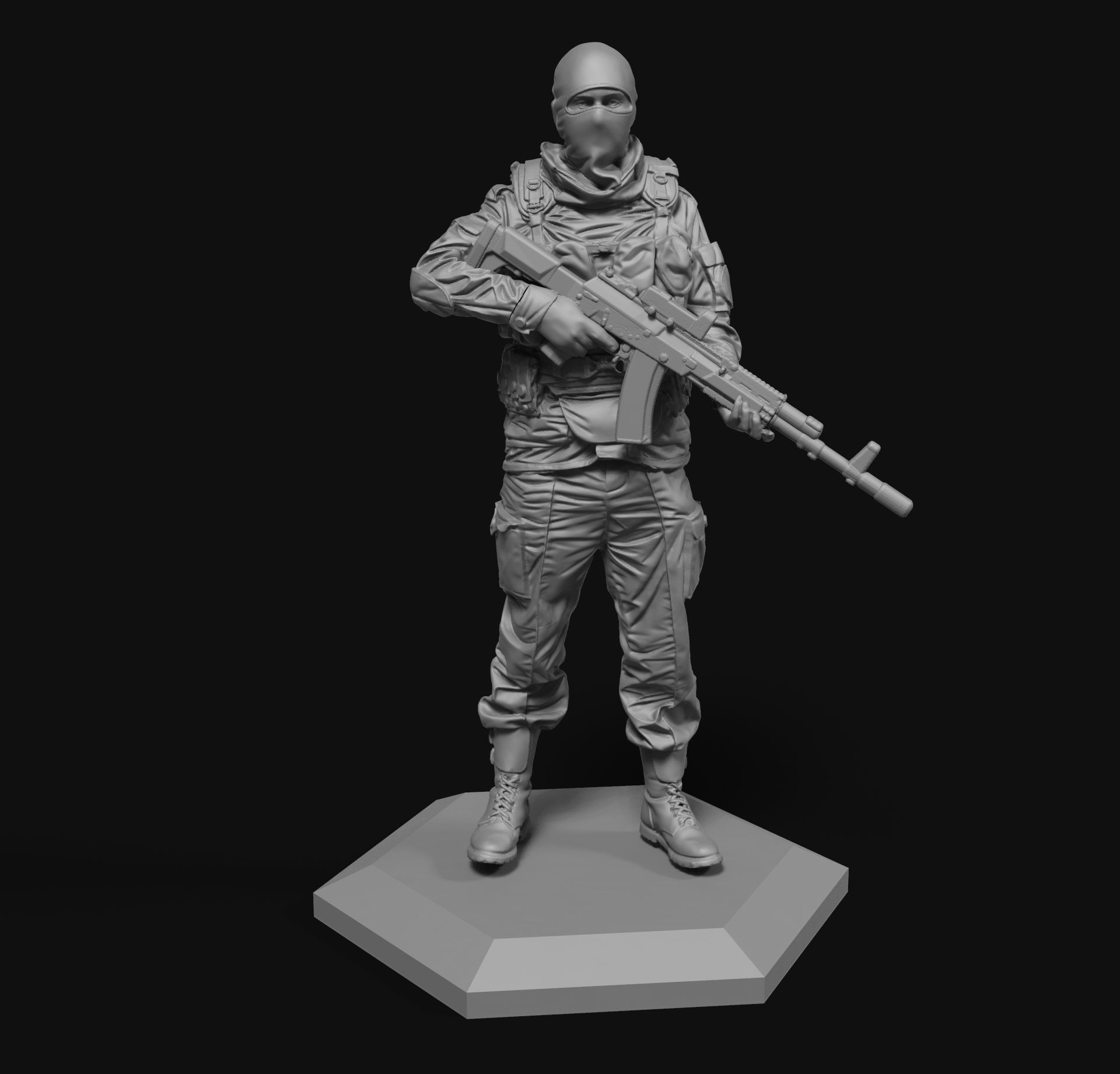 Army 52-120mm  3D Model Collection_21