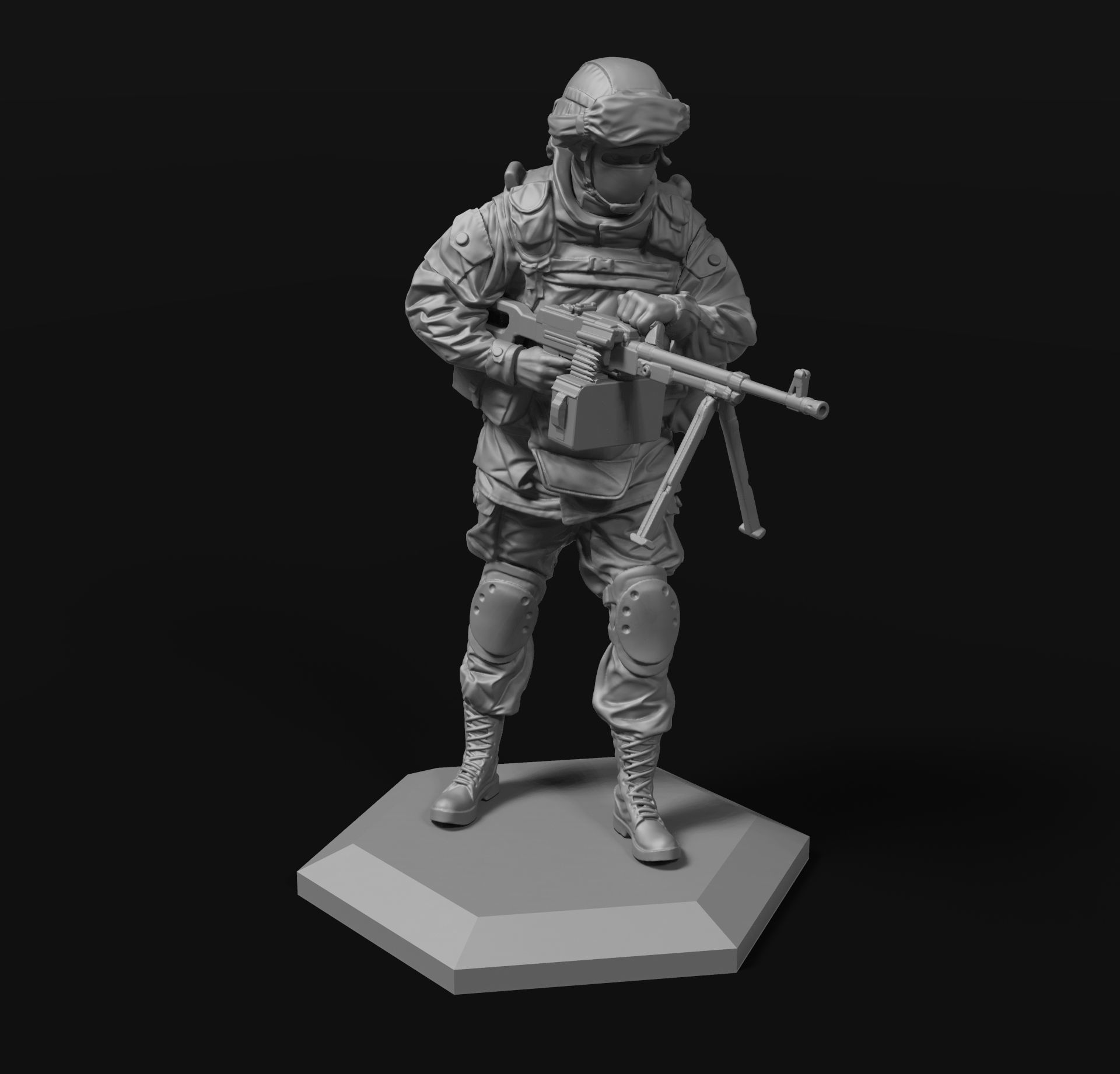 Army 52-120mm  3D Model Collection_26