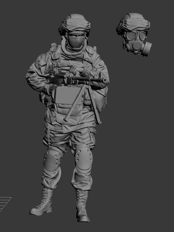Army 52-120mm  3D Model Collection_27