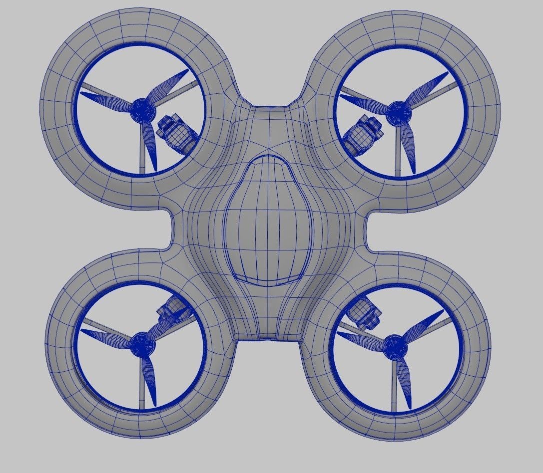 Drone 3D model_8