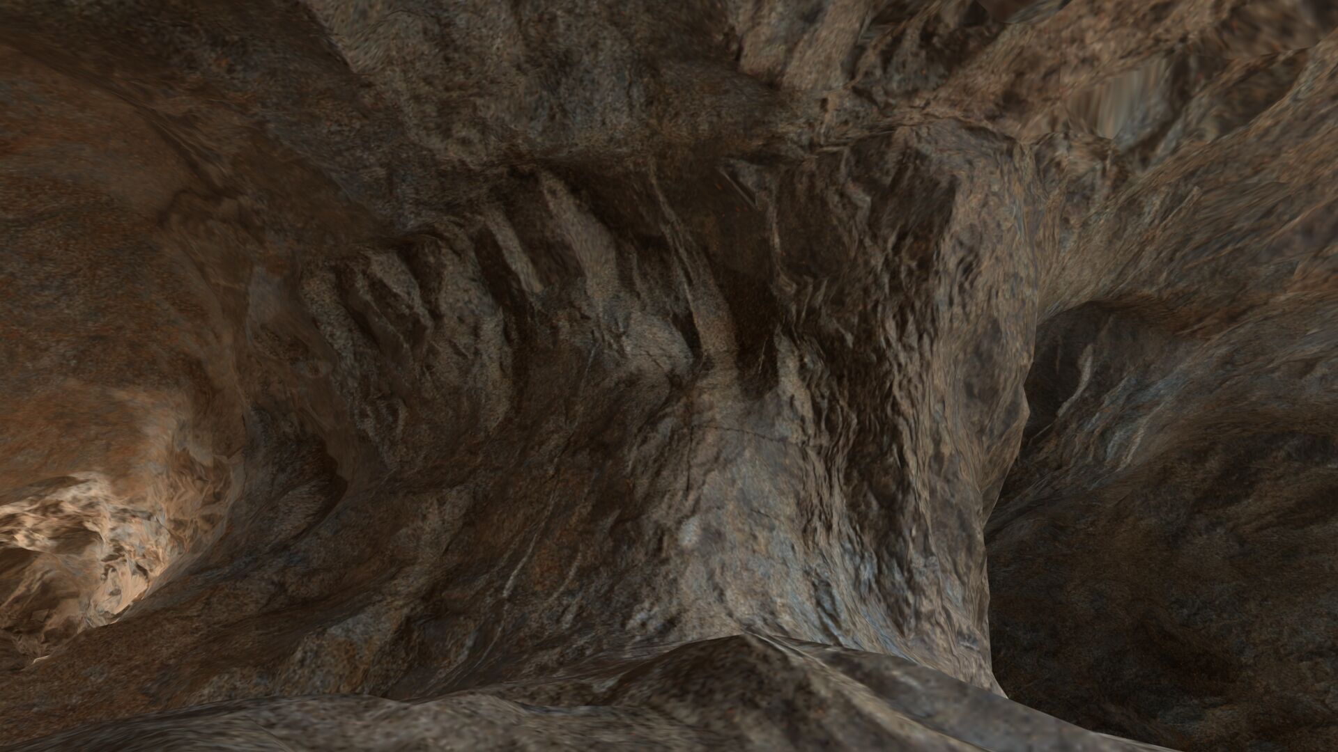 Realistic cave model 1  Low-poly 3D model_8