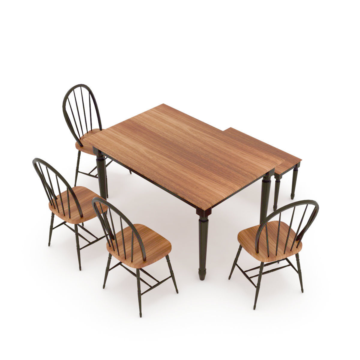 Kitchen table 3D model_22
