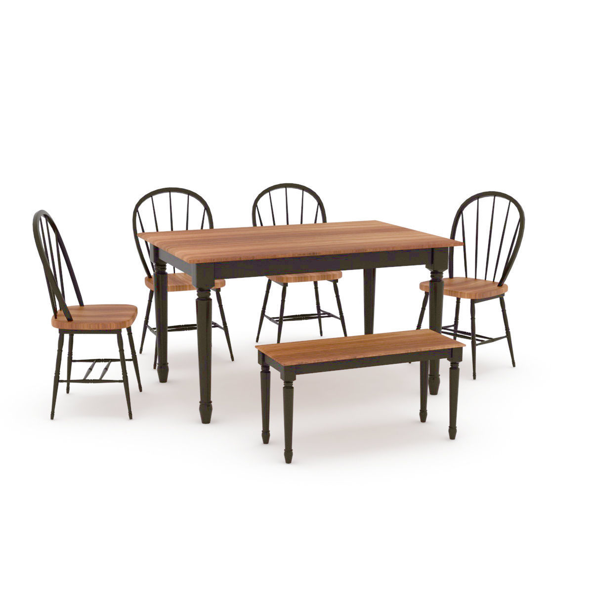 Kitchen table 3D model_3