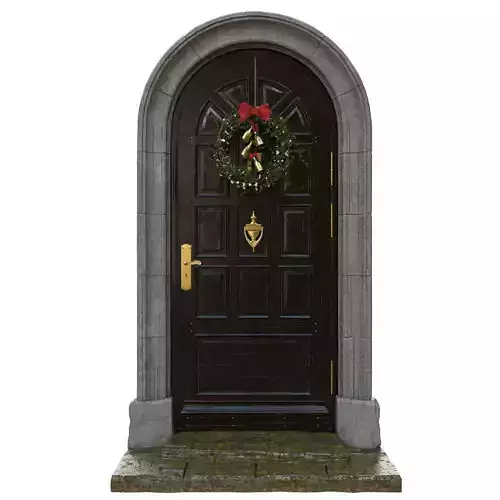 Entrance classic door 10