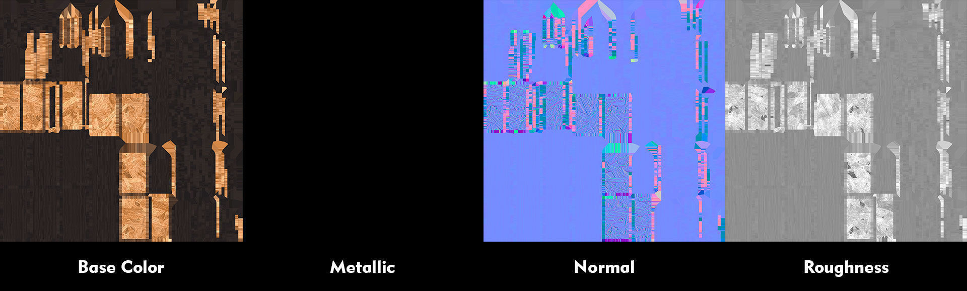 Modern Library Low-poly 3D model_10