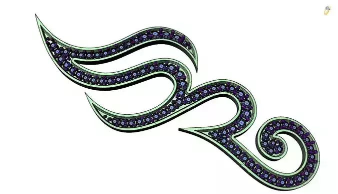 pendent-11 zodiac sign of virgo