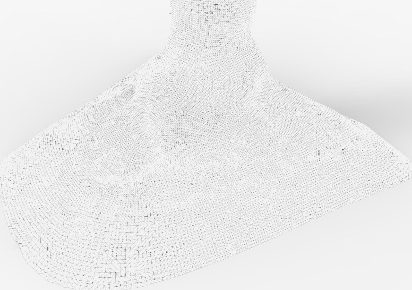 3 Series Automatic Gear Shift Knob Low-poly 3D model_10