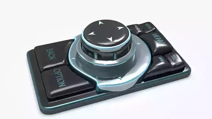 3 5 7 Series Telematics Interface iDrive Controller 3D model
