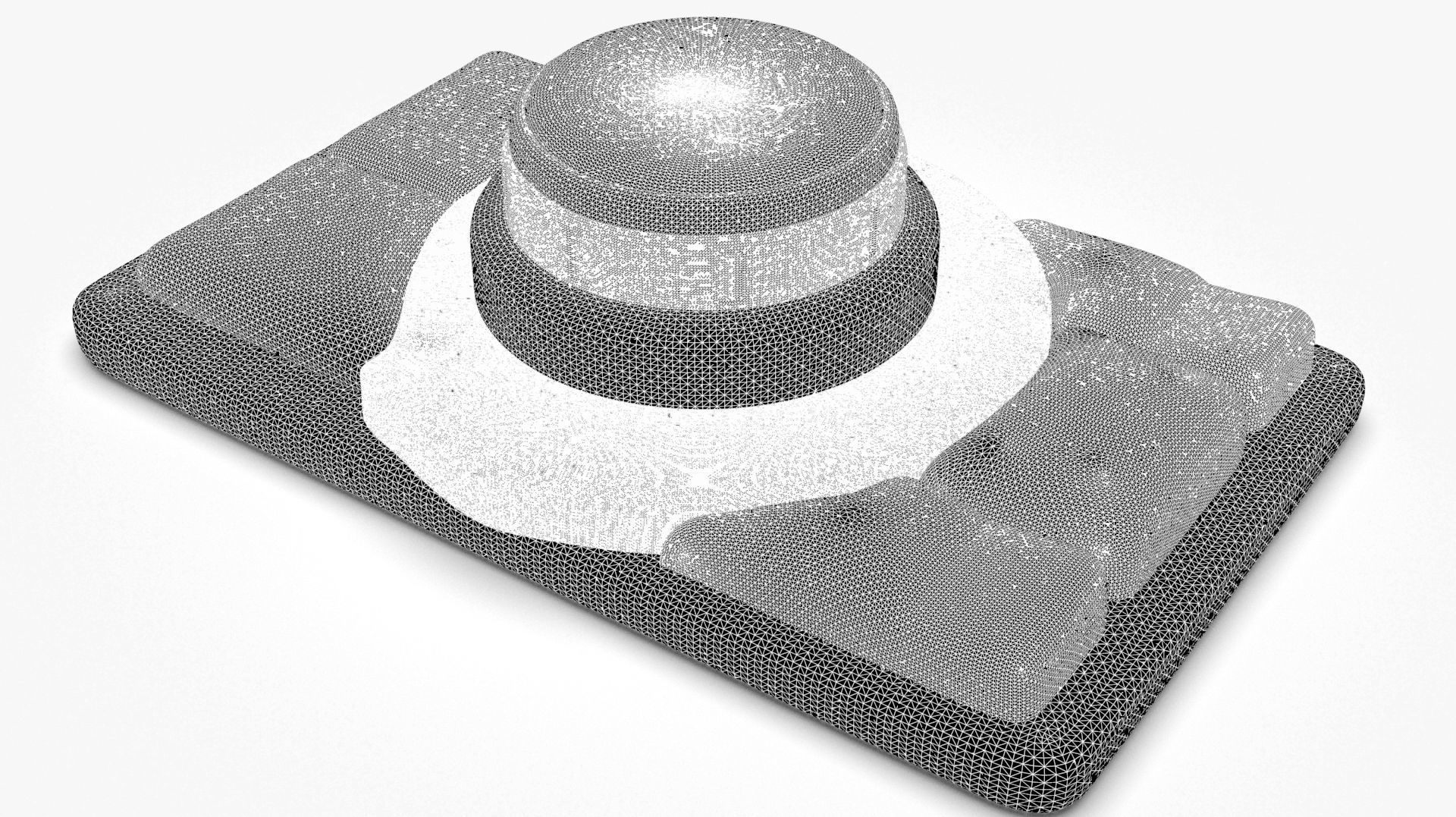 3 5 7 Series Telematics Interface iDrive Controller 3D model_2