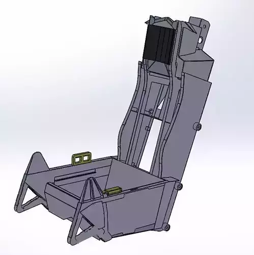 AcesII Ejection seat 3D model