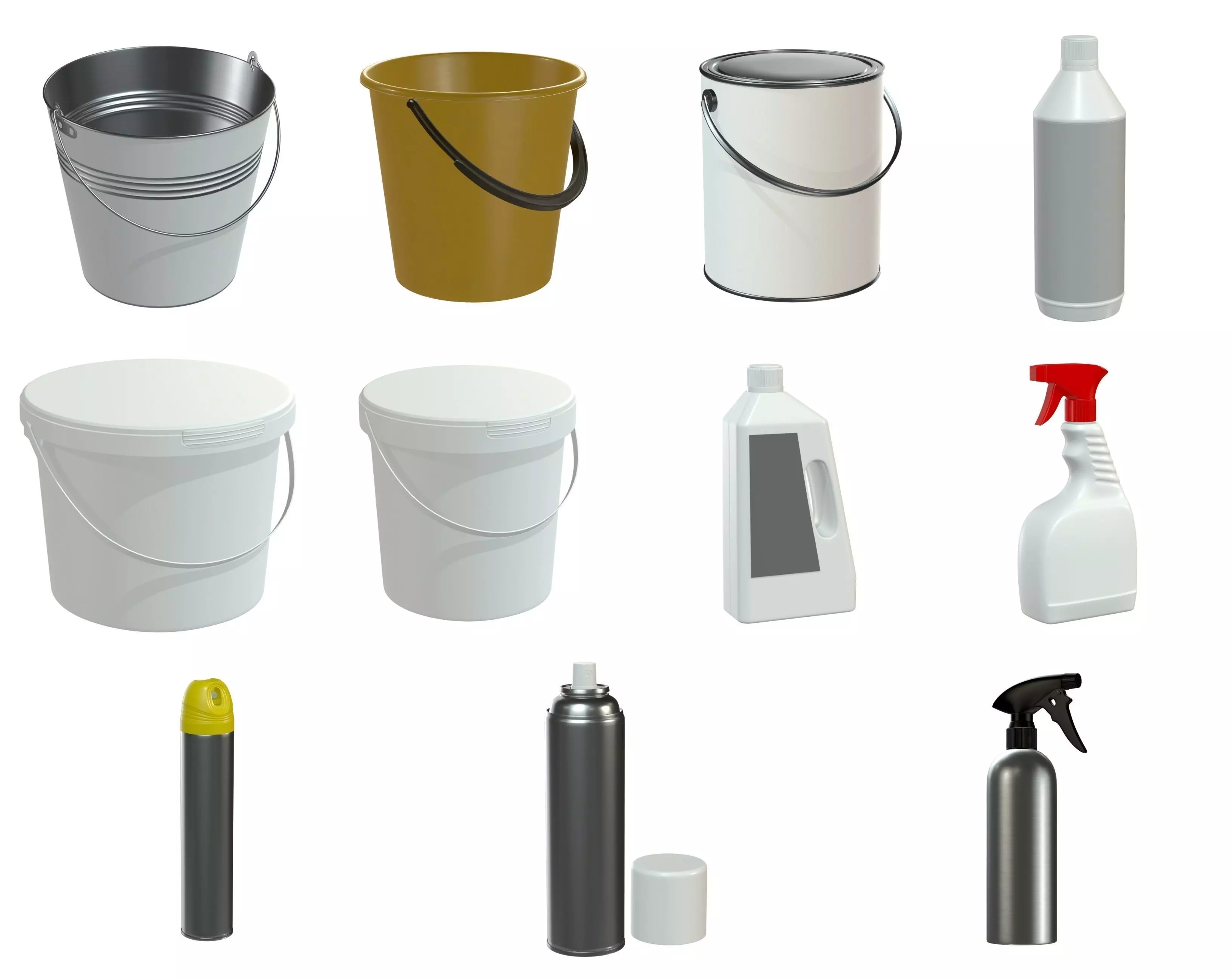 industrial containers 3D Model Collection_0