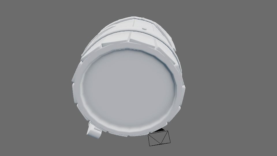 vikings cup Low-poly 3D model_7