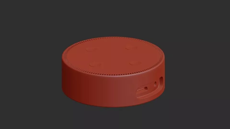 Amazon Echo smart speaker 3D model
