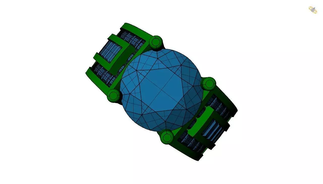 Engagement ring -22 3D print model_0