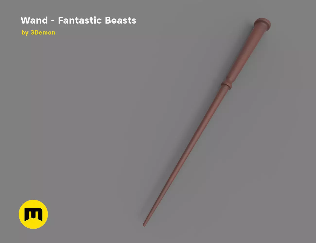 Porpentina Goldstein - Wand from Fantastic Beasts 3D print model_0