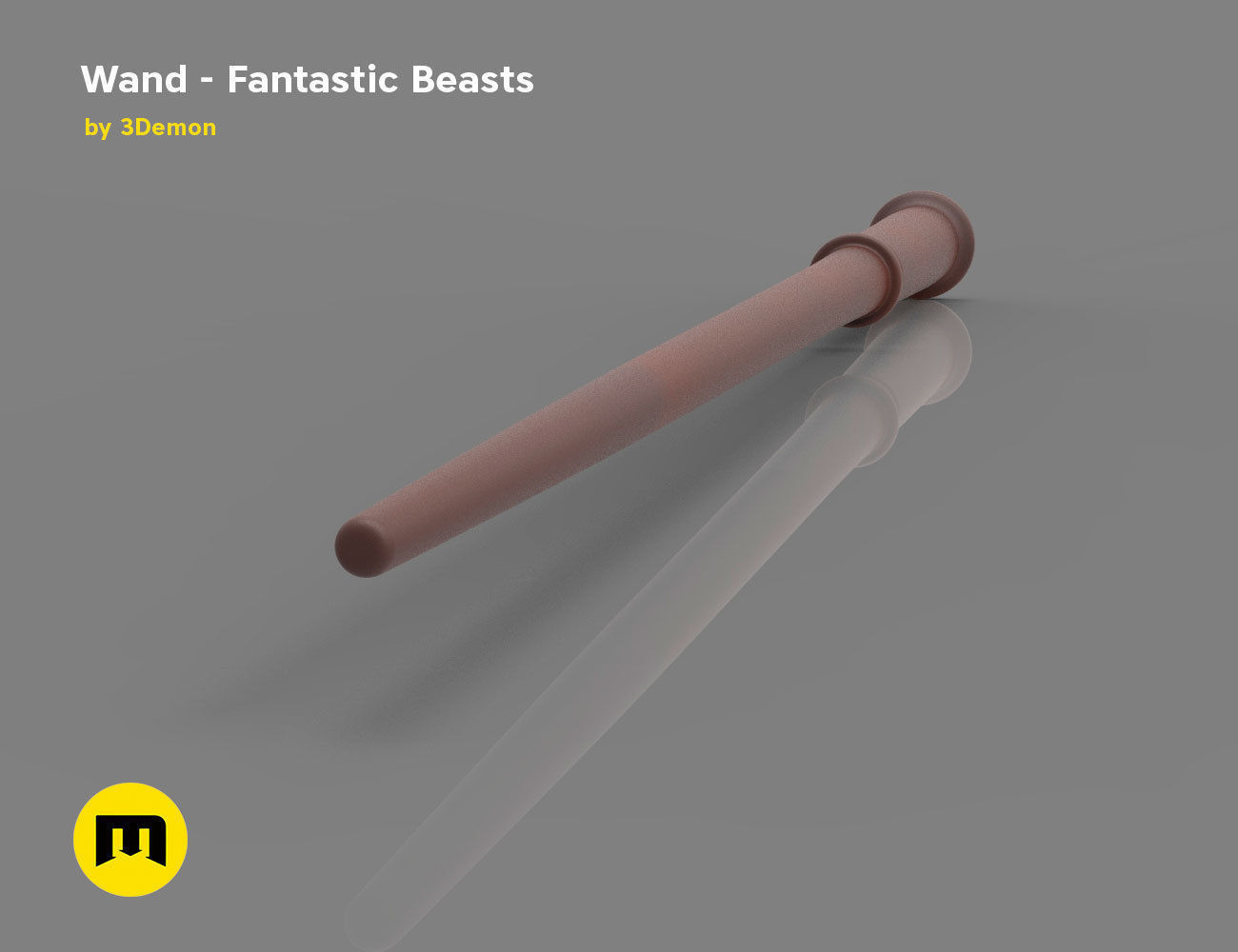 Porpentina Goldstein - Wand from Fantastic Beasts 3D print model_4