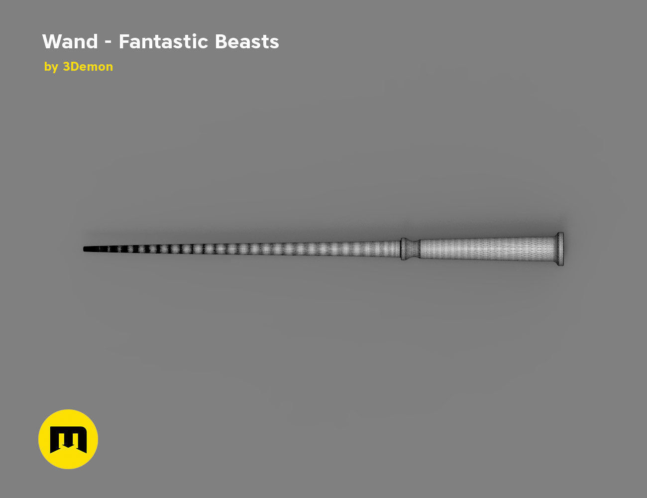 Porpentina Goldstein - Wand from Fantastic Beasts 3D print model_13