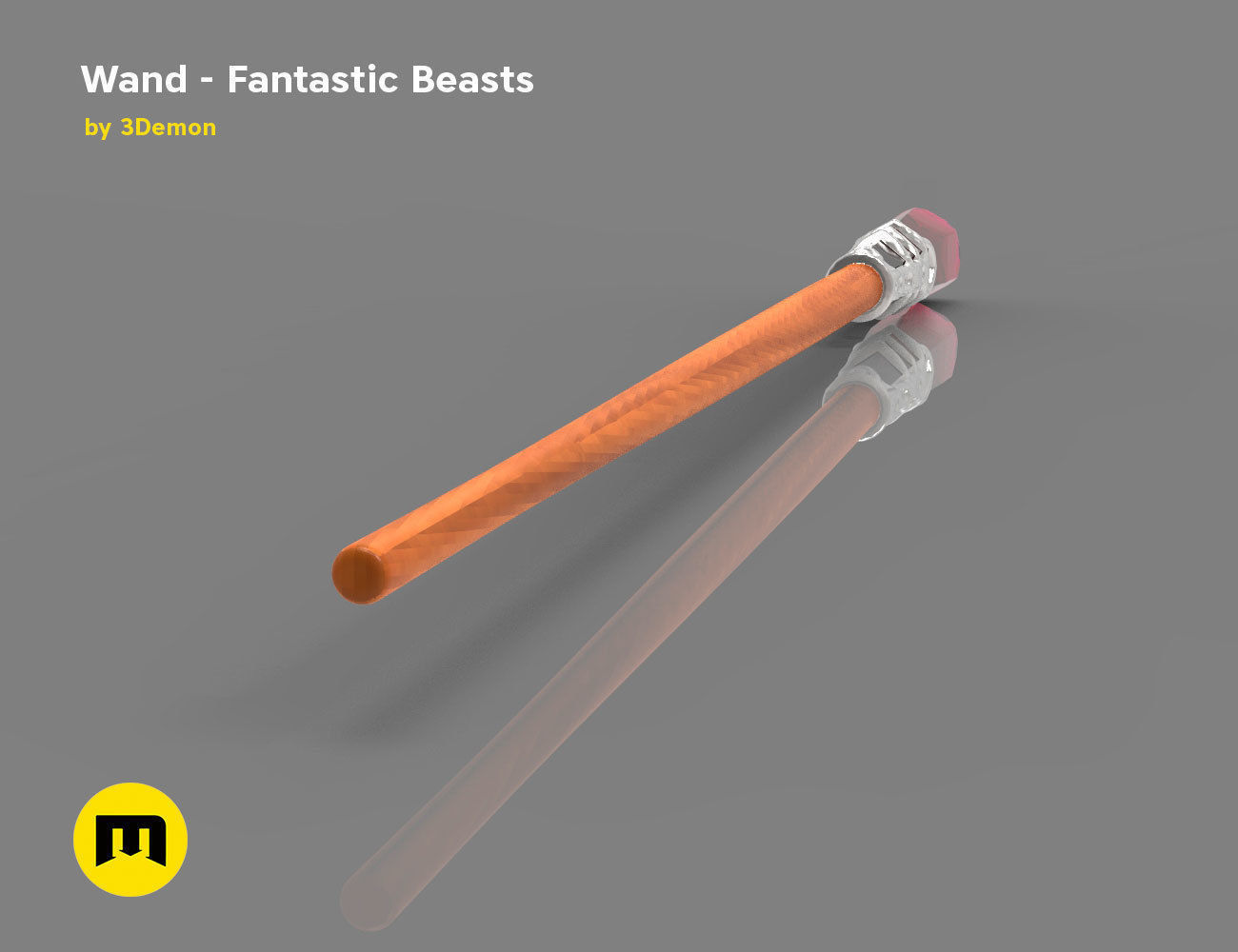 Seraphina Picquery - Wand from Fantastic Beasts 3D print model_4