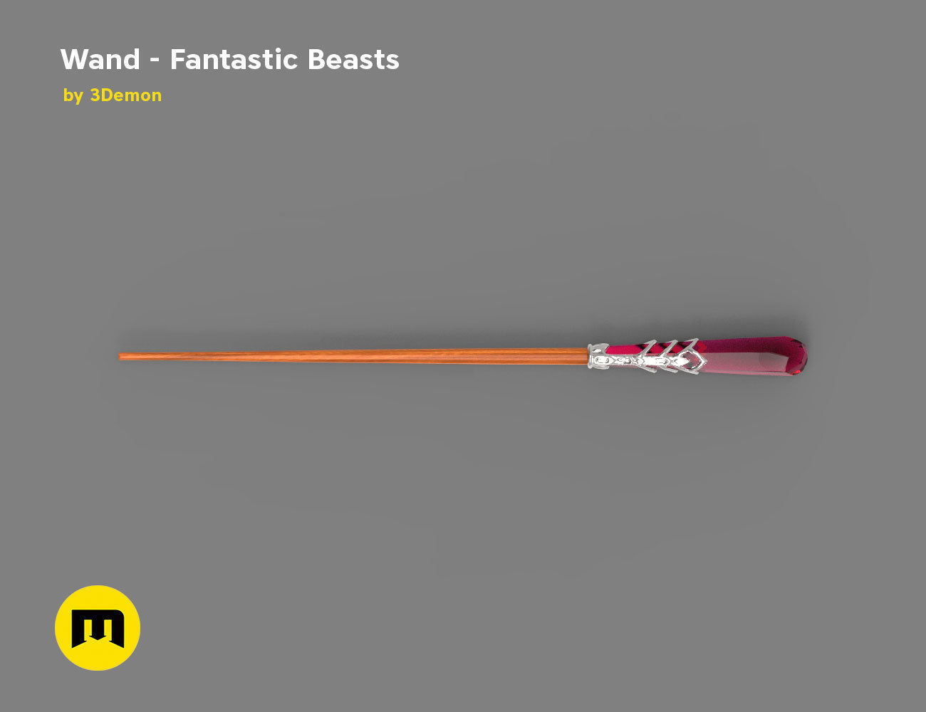 Seraphina Picquery - Wand from Fantastic Beasts 3D print model_14
