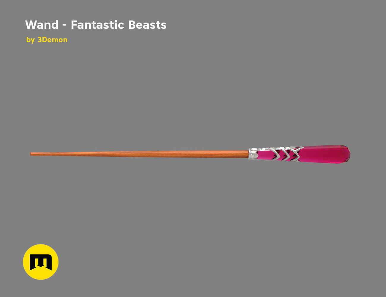 Seraphina Picquery - Wand from Fantastic Beasts 3D print model_6