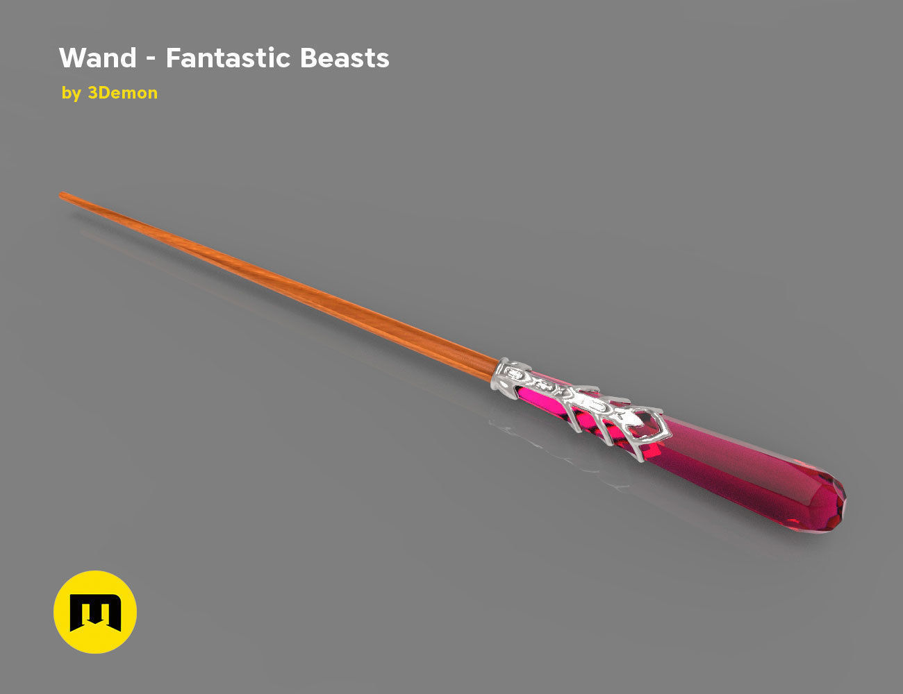 Seraphina Picquery - Wand from Fantastic Beasts 3D print model_1
