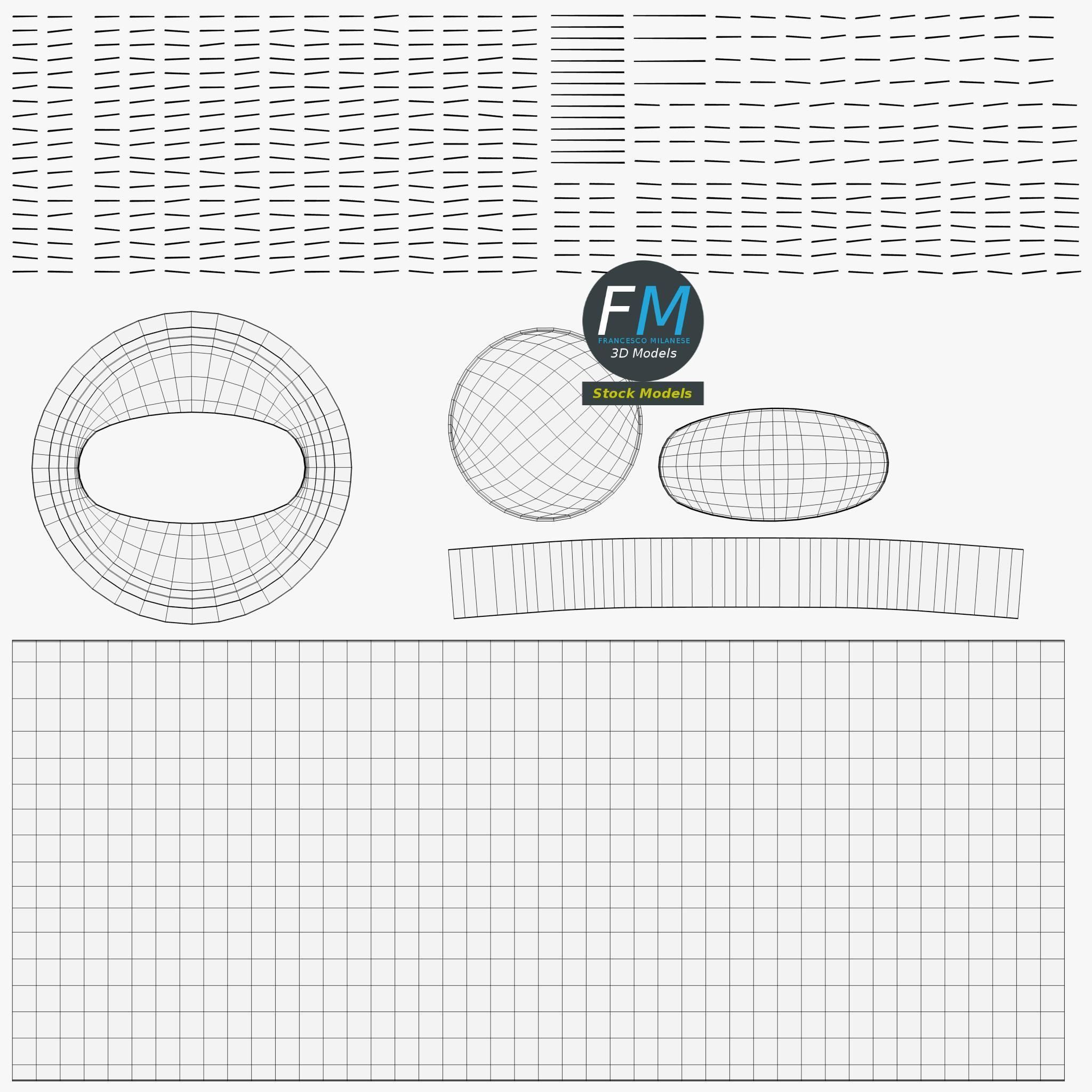 Barber brush 1 3D model_11