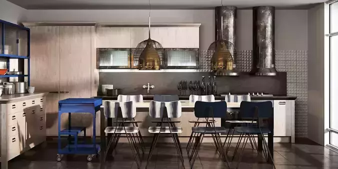 Scavolini diesel social kitchen type 002