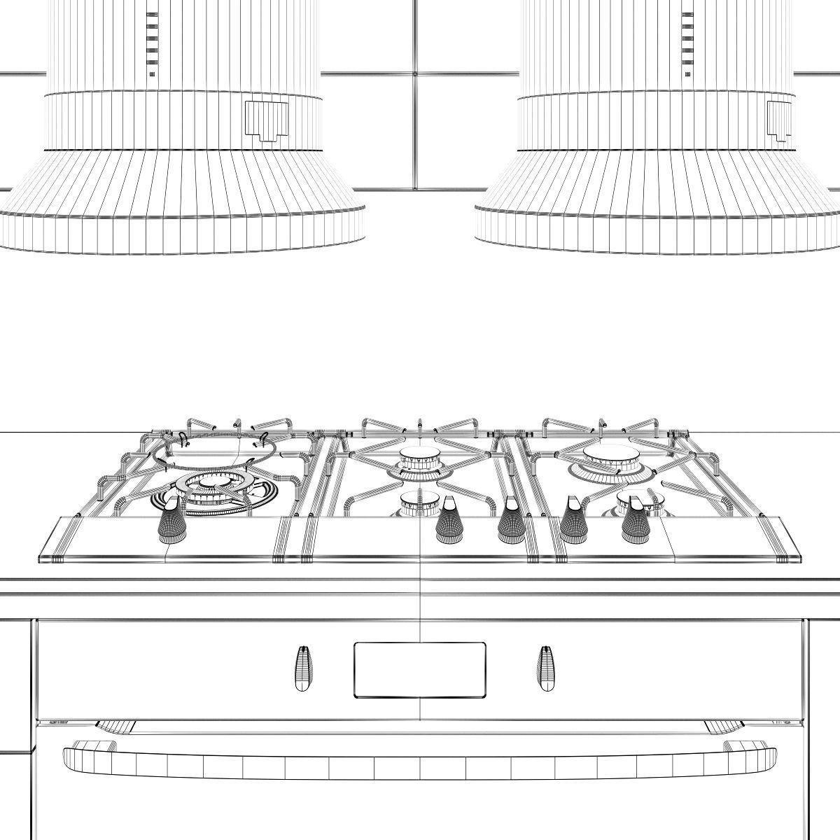 Scavolini diesel social kitchen type 002 3D model_19